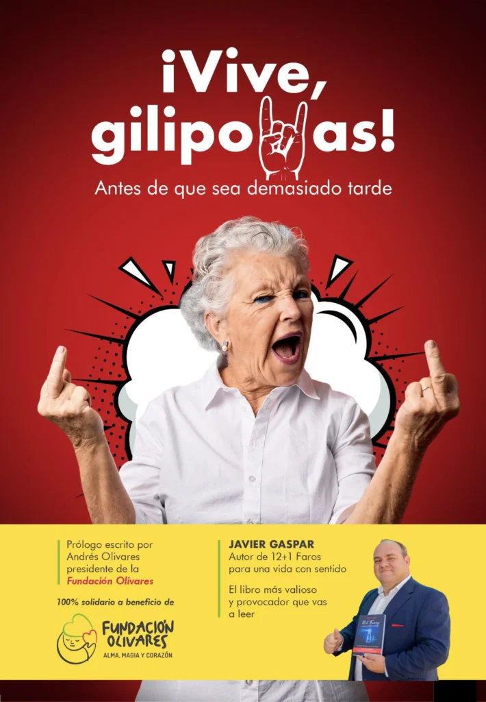 javier gaspar portada libro vive gilipollas